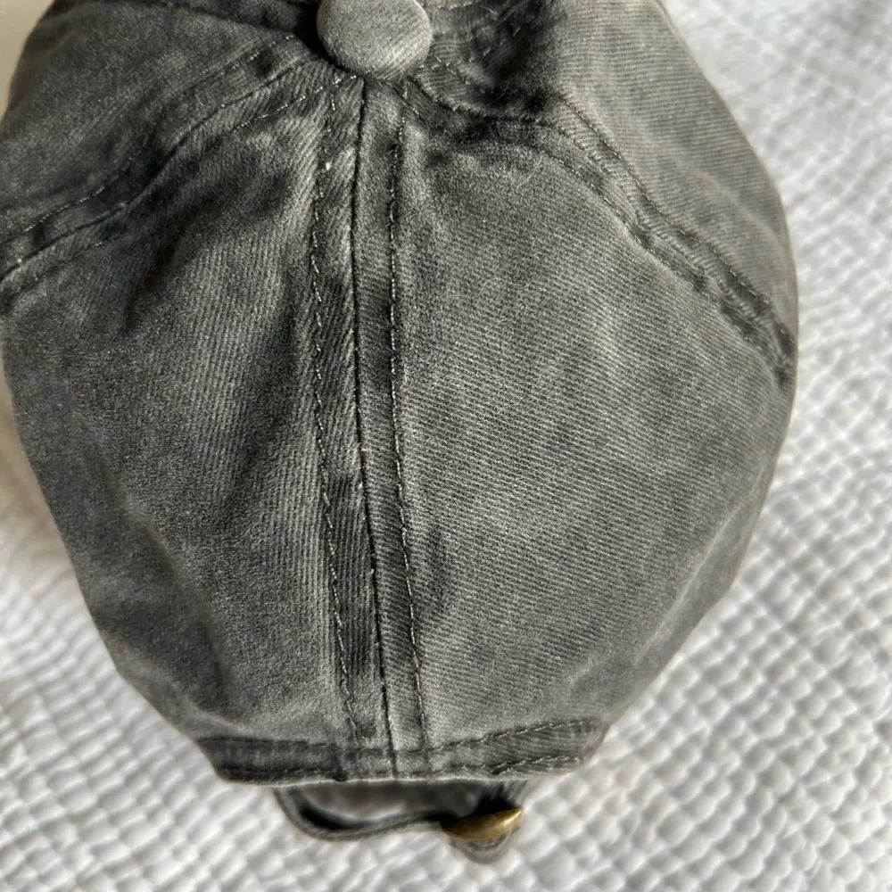 David and Young Women’s Gray My Kids Have Paws Baseball Hat One Size Dog